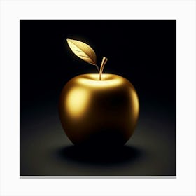 Golden Apple 3 Canvas Print