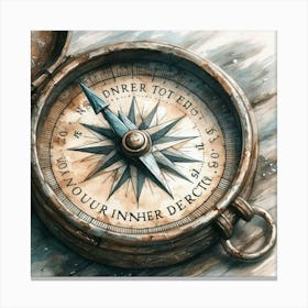 Compass 2 Canvas Print