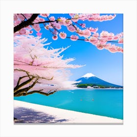 Beautiful Sakura Blossom Canvas Print