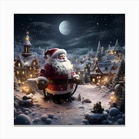 Santa Claus 7 Canvas Print