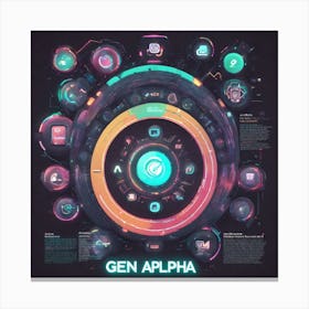 Gen Alpha 3 Canvas Print