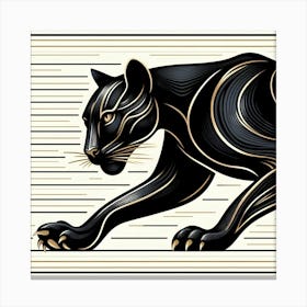 Wall art Panther Canvas Print