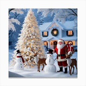 Santa Claus 1 Canvas Print