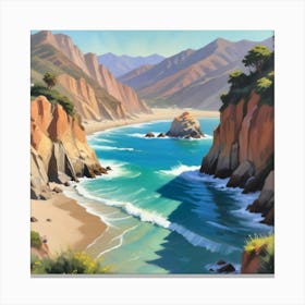 California Dreaming - Pastel Perfection Art Print 2 Canvas Print