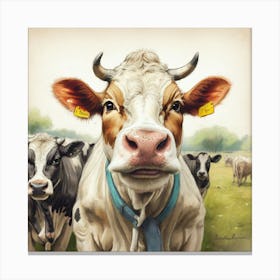 Cows! Canvas Print