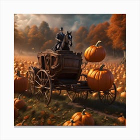 Pumpkin Patch 1 Canvas Print