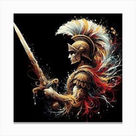 Spartan Warrior 10 Canvas Print