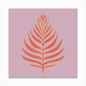 Palm Leave Canvas Print
