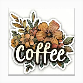 coffee25 Canvas Print