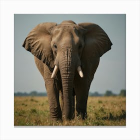 Elephant Canvas Print