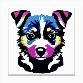 Dog Portrait Canvas Print