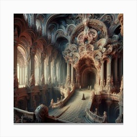 Dresden Palace Canvas Print