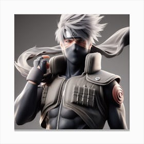 Kakashi Sensei 16 Canvas Print