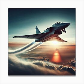 Tiger Jet Canvas Print