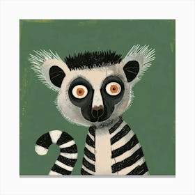 Lemur 9 Canvas Print