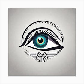 Eye Of God Canvas Print