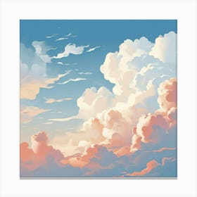 Clouds In The Sky 6 Canvas Print