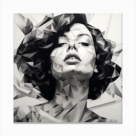 Polygonal Art Canvas Print