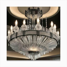 Chandelier 5 Canvas Print