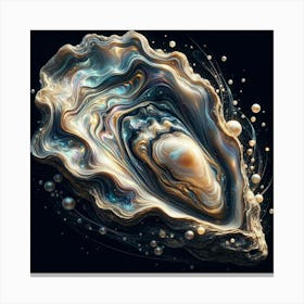 Oyster Shell Canvas Print