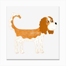 Cavalier King Charles Spaniel Blenheim Canvas Print