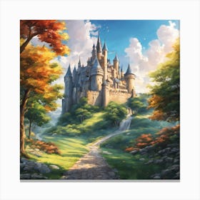 Fairytale Castle 24 Canvas Print