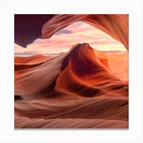 Antelope Canyon Canvas Print