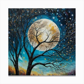 Full Moon Canvas Print