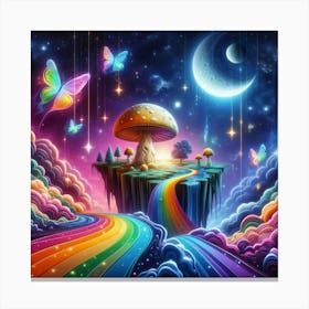 Abstract fantasy 1 Canvas Print