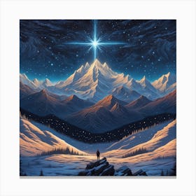 Starry Night 4 Canvas Print