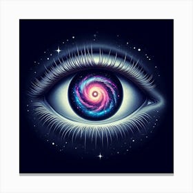 Galaxy Eye Canvas Print