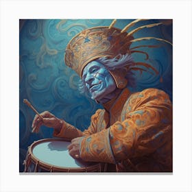 Tamburo Rullante Canvas Print