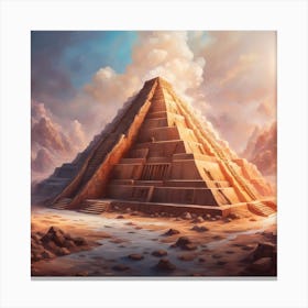 Pyramid Of Giza 2 Canvas Print