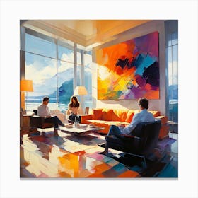 Living Room Canvas Print