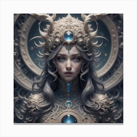 Ethereal Woman Canvas Print