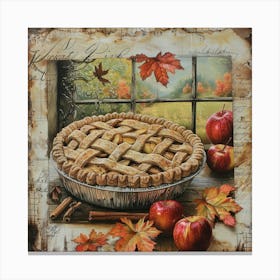 Apple Pie Canvas Print