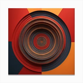 Abstract Circle Canvas Print