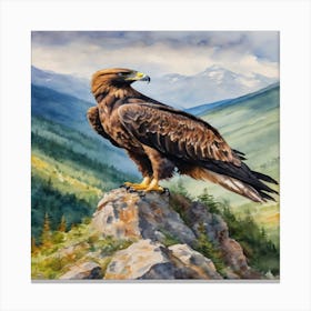 Golden Eagle Canvas Print