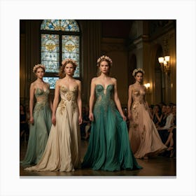 London Fashion Week 1 Canvas Print