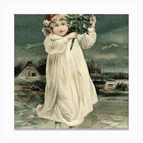 Vintage Christmas 7 1 Canvas Print