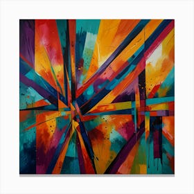 Abstract Painting 342 Canvas Print