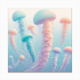 Jellyfish Canvas Art Canvas Print