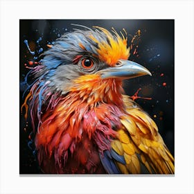 Colorful Bird 5 Canvas Print