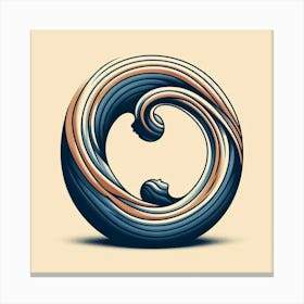 Yin And Yang Canvas Print