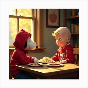 Peanuts And Peanut Butter Canvas Print