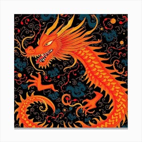 Dragon Chinese Canvas Print