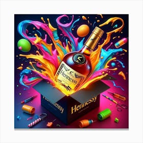 Harvey Bourbon Canvas Print