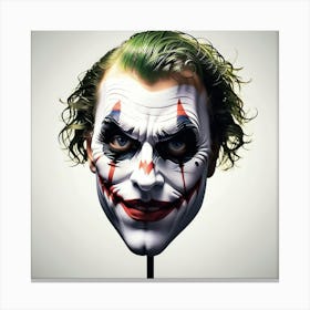 Joker Mask 1 Canvas Print