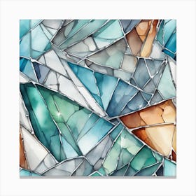 Stained Glass Pattern Canvas Print