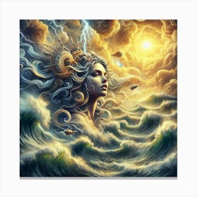 Mermaid 13 Canvas Print